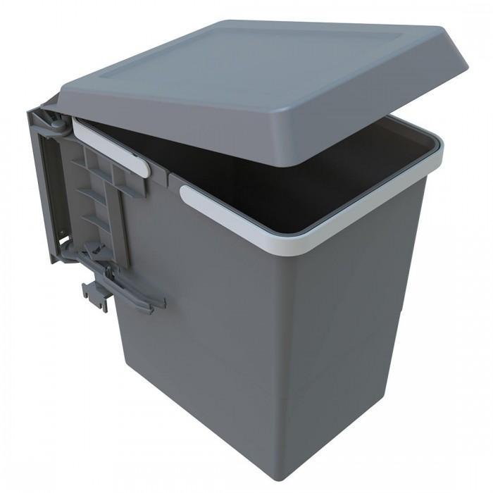 Door-mounted automatic opening trash can SWING 2.0