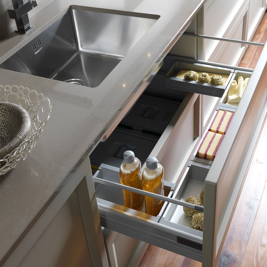 Top Tips for Under-Sink Kitchen-Cabinet Organization
